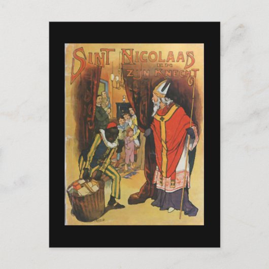 Vintages Weihnachten Sint Nicolaas (Vorderseite)
