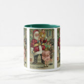 Vintages Weihnachten Tasse (Zentrum)