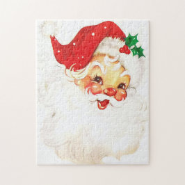 Vintages Weihnachts-Niedlich-Weihnachtspuzzle Puzzle