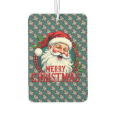 Vintages Weihnachtsbild Autolufterfrischer (Rückseite)