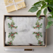 Vintages Weihnachtsbuch Seidenpapier (Geschenk)