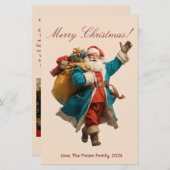 Vintages Weihnachtsdesign (Vorne/Hinten)