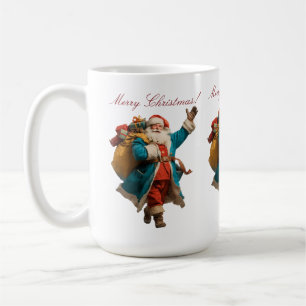 Vintages Weihnachtsdesign Kaffeetasse