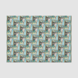 Vintages Weihnachtsfeiertagsvogel-Partygewebe Seidenpapier