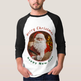 Vintages Weihnachtsfest des Weihnachtsmannes T-Shirt