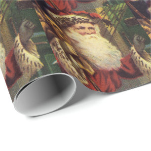 Vintages Weihnachtsfest Geschenkpapier