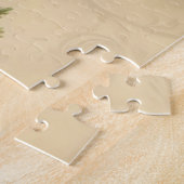 Vintages Weihnachtsfest im Winteralter Puzzle (Seite)