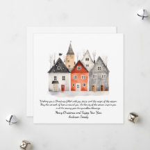 Vintages Weihnachtsfest Personalisiert