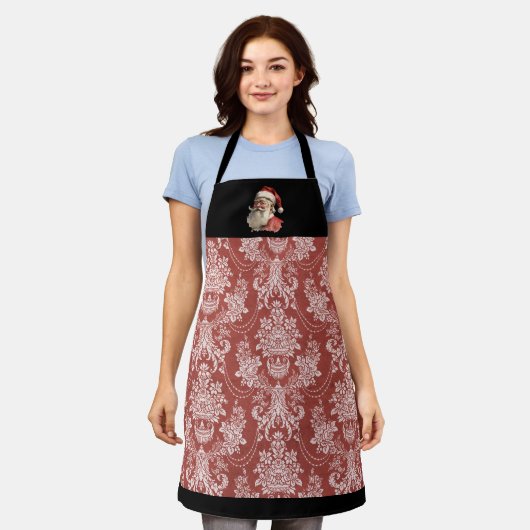 Vintages Weihnachtsgebäck Schürze (Getragen)