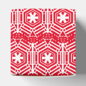 Vintages Weihnachtsgeschenk Geschenkschachtel (Oben)