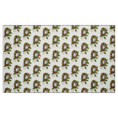 Vintages Weihnachtskätzchen-Gewebe Stoff (Fat Quarter (45,7 x 55,9 cm))