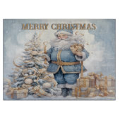 Vintages Weihnachtsmongramm | Schneidebrett (Vorderseite)