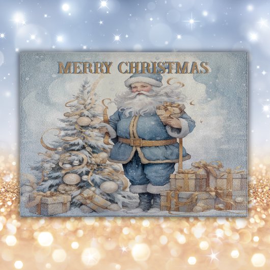 Vintages Weihnachtsmongramm | Schneidebrett