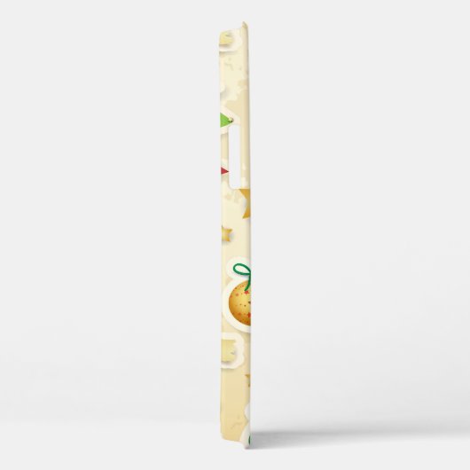 Vintages Weihnachtsmuster Case-Mate iPhone Hülle (Rückseite / Rechts)