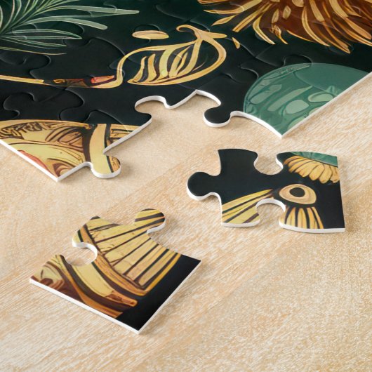 Vintages Weihnachtspuzzle Puzzle (Seite)