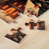 Vintages Weihnachtspuzzle Puzzle (Seite)