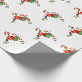 Vintages WeihnachtsRetro Geschenkpapier (Ecke)