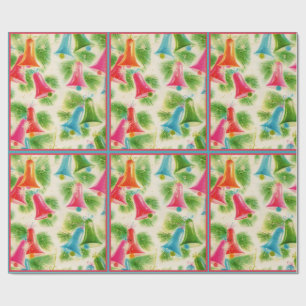 Vintages Weihnachtsverpackungs-Papier Geschenkpapier