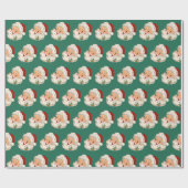 Vintages Weihnachtswackelpapier für den Weihnachts Geschenkpapier (Flach)