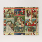 Vintages Weihnachtswackelpapier Puzzle (Horizontal)