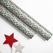 Vintages Weihnachtswrapping Paper - Beige Geschenkpapier