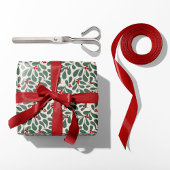 Vintages Weihnachtswrapping Paper - Beige Geschenkpapier