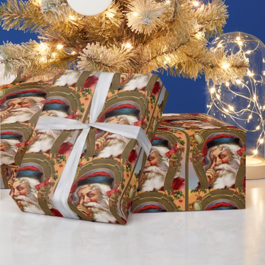 Vintages Weihnachtswrapping-Papier Geschenkpapier (Feiertage)