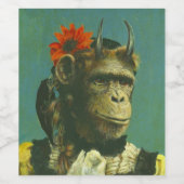 Vintages Weinetikett (Einzelnes Label)