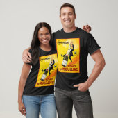 Vintages Weinposter T-Shirt (Unisex)