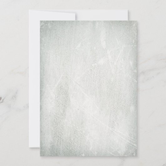 Vintages Weiße Laterne Rustikales Brautparty Einladung (Rückseite)