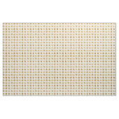 Vintages Weißes Buffalo Kariert Stoff (Yard (91,4 cm))