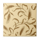 Vintages Weizenmuster von 1905 Fliese (Vorderseite)