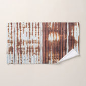 Vintages Wellblech Badhandtuch Set (Handtuch)