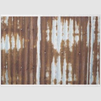 Vintages Wellblech Seidenpapier