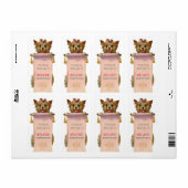 Vintages Welpe-Buchzeichen (Vorne)