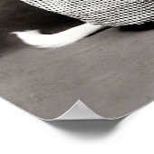 Vintages Welpen- und Kittenposter Poster (Ecke)