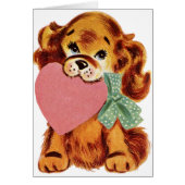 Vintages Welpenherz (Vorne)