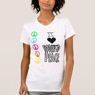 Vintages WeltfriedensT-Shirt T-Shirt