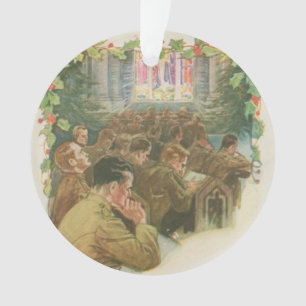 Vintages Weltkrieg-Weihnachten Ornament