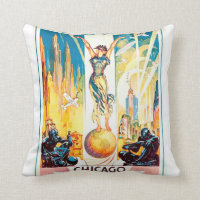 Vintages Weltmesse-Chicago-Plakat 1933