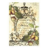 Vintages Werbeplakat eines Händlers Fotodruck (Vorne)