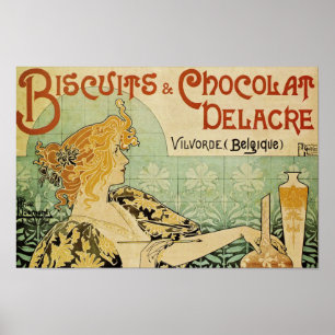 Vintages Werbeplakat Französisch Poster