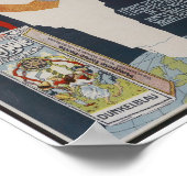 Vintages Werbeplakat für deutsche Pasta Poster (Ecke)