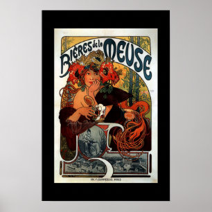 Vintages Werbeplakat Paris Poster