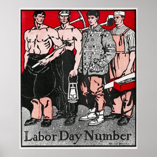 Vintages Werbeplakat Poster (Vorne)