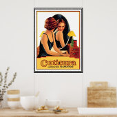 Vintages Werbeplakat Poster (Küche)