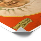 Vintages Werbeplakat Poster (Ecke)