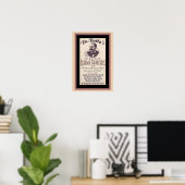 Vintages Werbeplakat von Dr. Batty Poster (Heimbüro)
