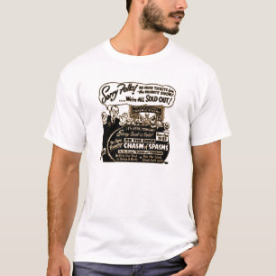 Vintages Werbungs-Zeichen T-Shirt