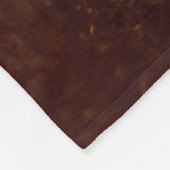Vintages Western Cowboy-Portrait Fleecedecke (Ecke)